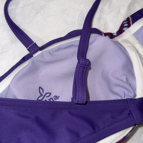 NWT Prana dusted peri jasmine Cosima bikini top Sz L - Picture 10 of 11